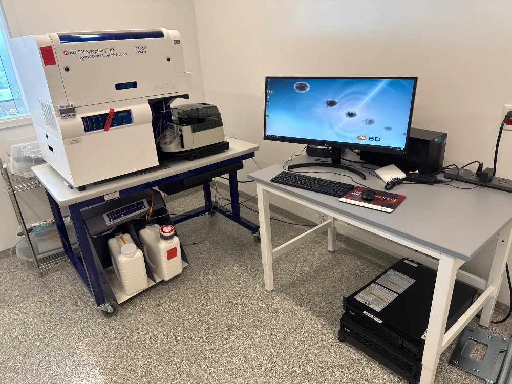 BD FACSymphony A3 Flow Cytometer with HTS Module