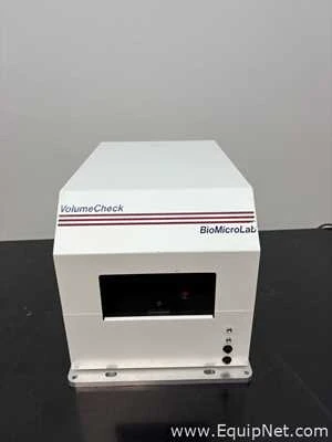 Biomicrolab Volume Checker Lot 390 Listing# 1073893 BioMicroLab VolumeCheck 100 Sample Volume ...