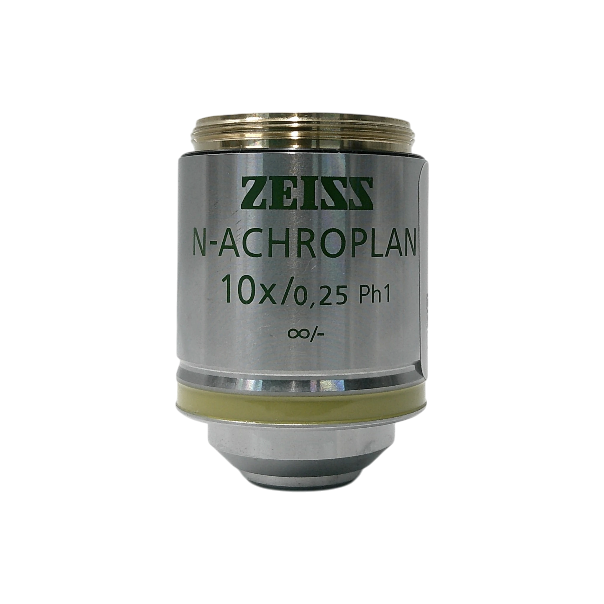 Zeiss N-Achroplan 10x/0.25 Ph1 M27 Thread Size Microscope Objective