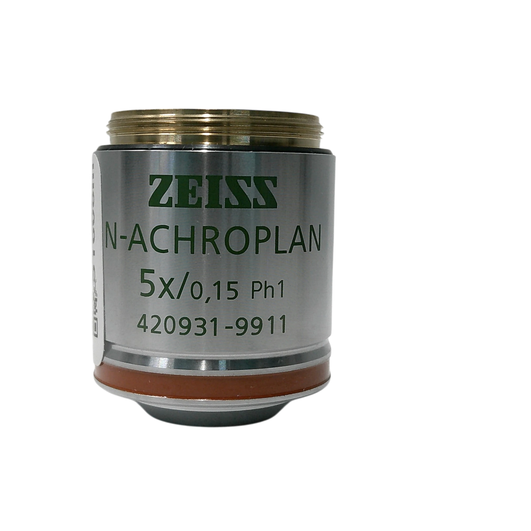 Zeiss  N-Achroplan 5x/0.15 Ph1 M27 Thread Size Microscope Objective