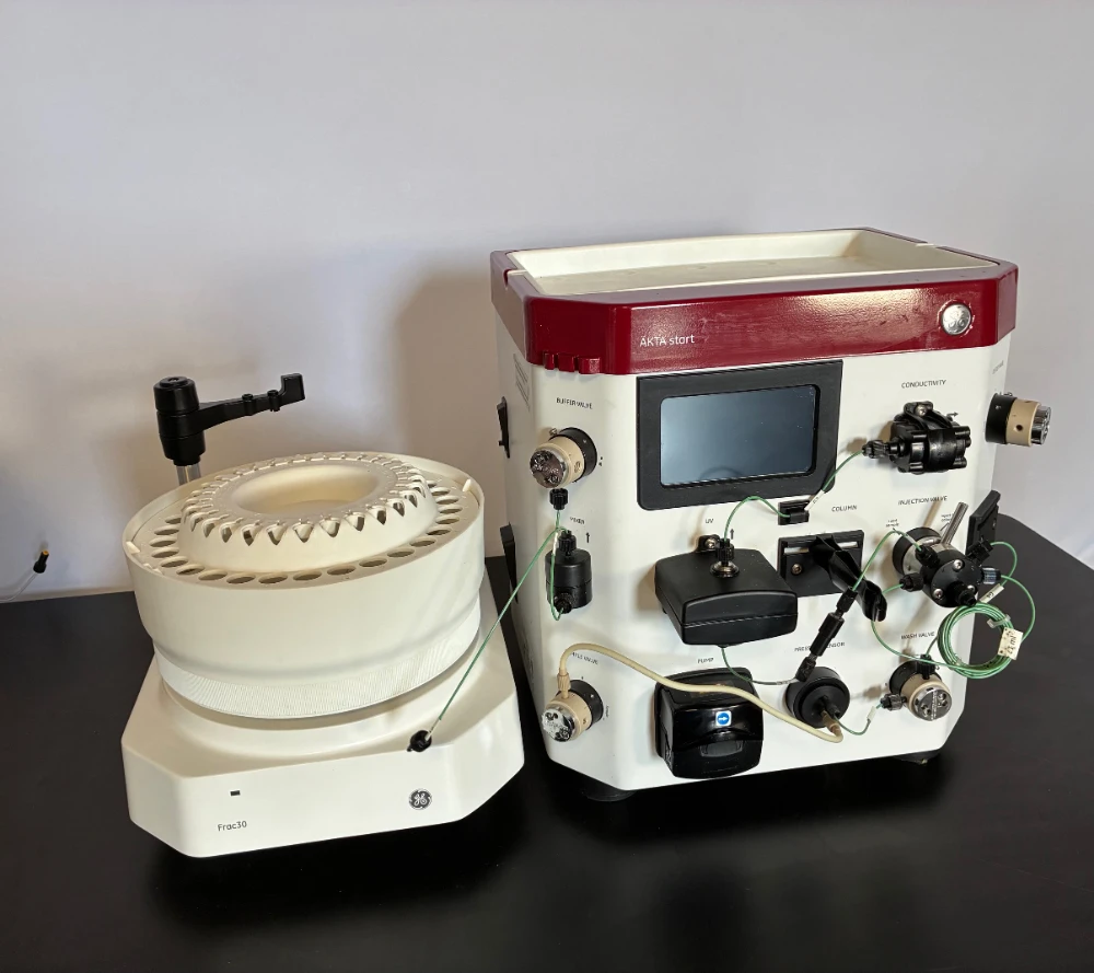 GE AKTA start protein purification