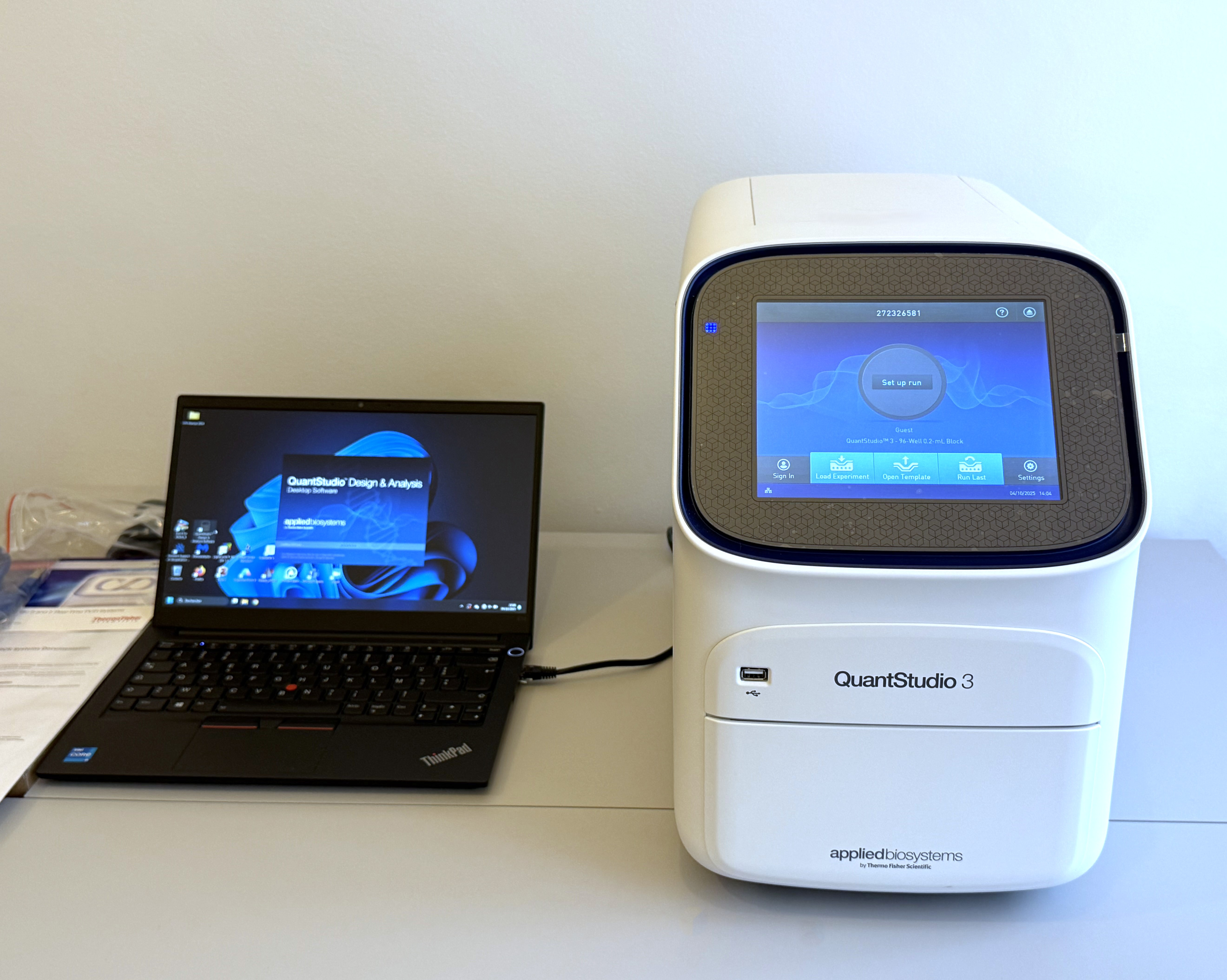 2022 QuantStudio 3 | 96-well 0.2mL | PCR with Lenovo Thinkpad | DHL Worldwide Included