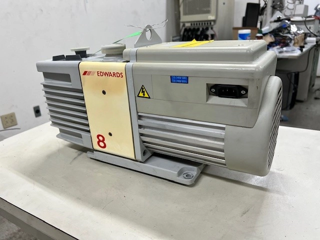 Edwards RV8 Rotary Vane Vacuum Pump: works great!