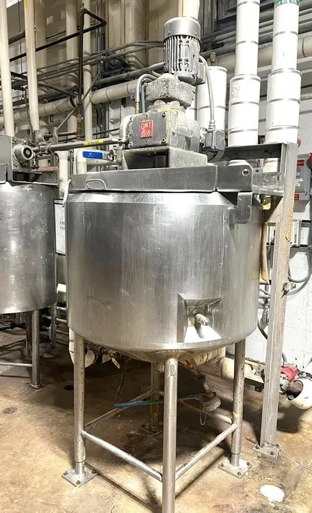 Used FELDMEIER 100 Gallon Jacketed Double Motion Mix Kettle | TANKS / KETTLES