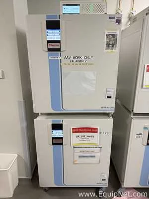 Lot of 2 Stacked Thermo Scientific HERAcell 240i CO2 Incubators