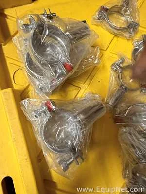 Lot of Various Fittings, Valves, and Clamps