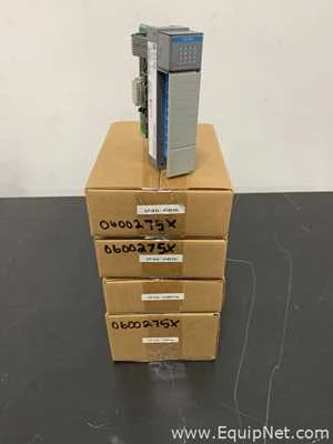 Lot 46 Listing# 1079632 One Lot of Four Allen Bradley 1746-OB16 SLC-500 Output Modules