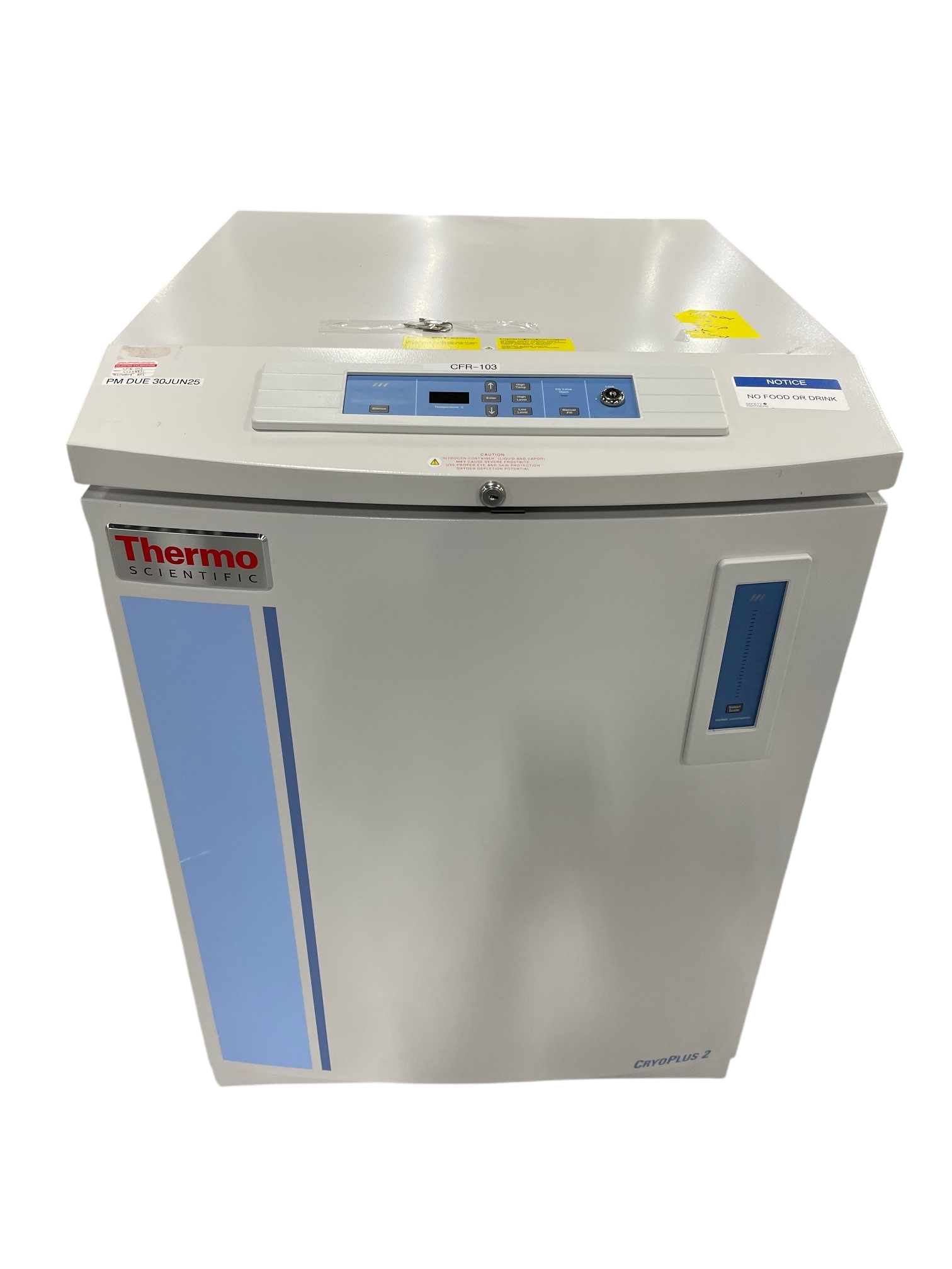Thermo Fisher Cryoplus 2 7402 RAKHGBR/Q Cryo-Freezer/Dewar - LXT