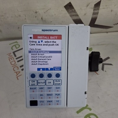 Baxter Sigma Spectrum 8.01.00 w/o Battery Infusion | LabX.com