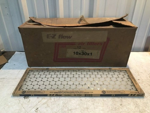 E-Z-Flow 10" X 30" X 1" Air Filter -NIB of 6