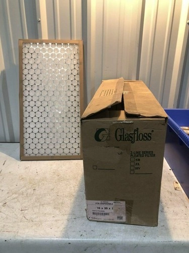 Glasfloss 16" X 30" X 1" Air Filters -NIB of 8
