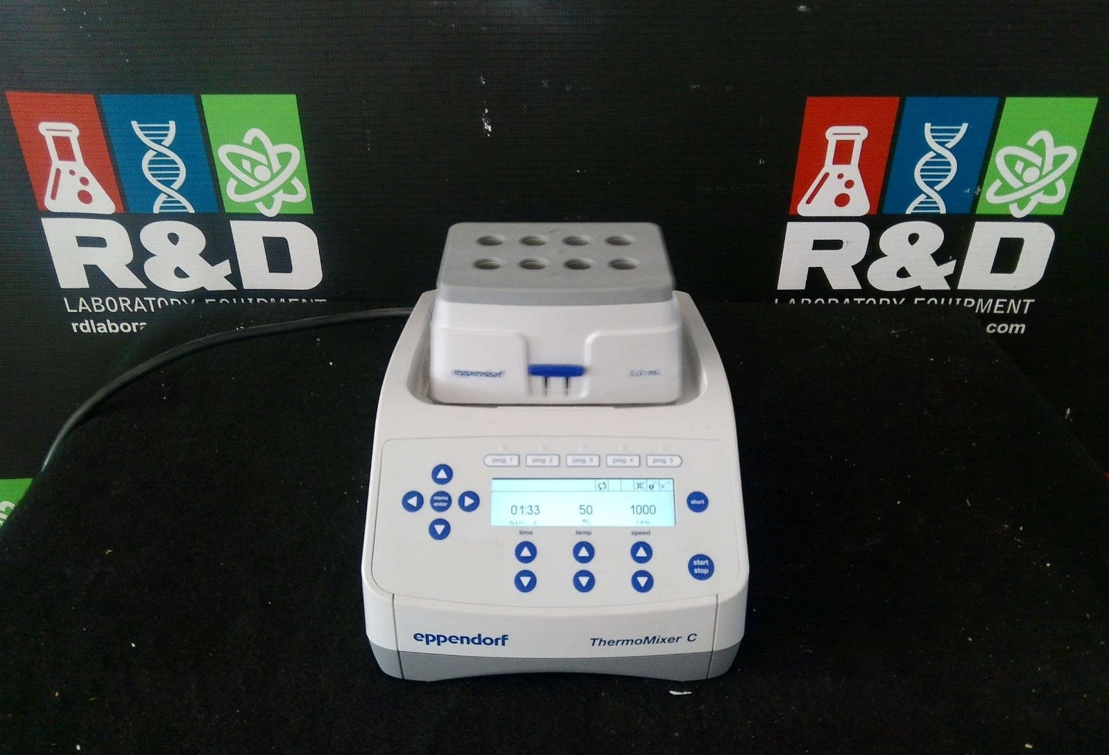 Eppendorf 5382 ThermoMixer C w/ 5.0ml Thermo Block 120v FULLY TESTED