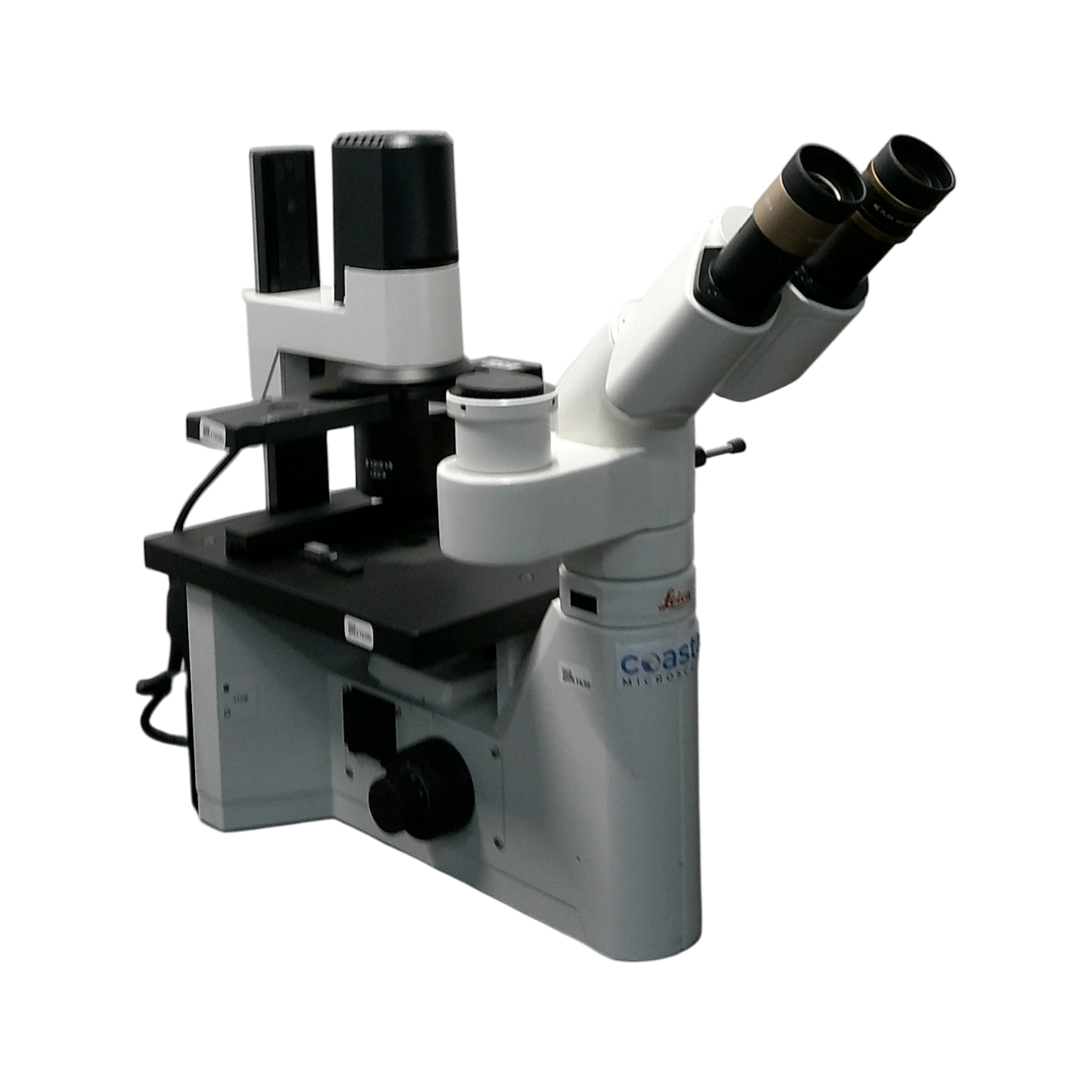 Leica DMIL LED Inverted Trinocular Phase Contrast Fluorescence Microscope