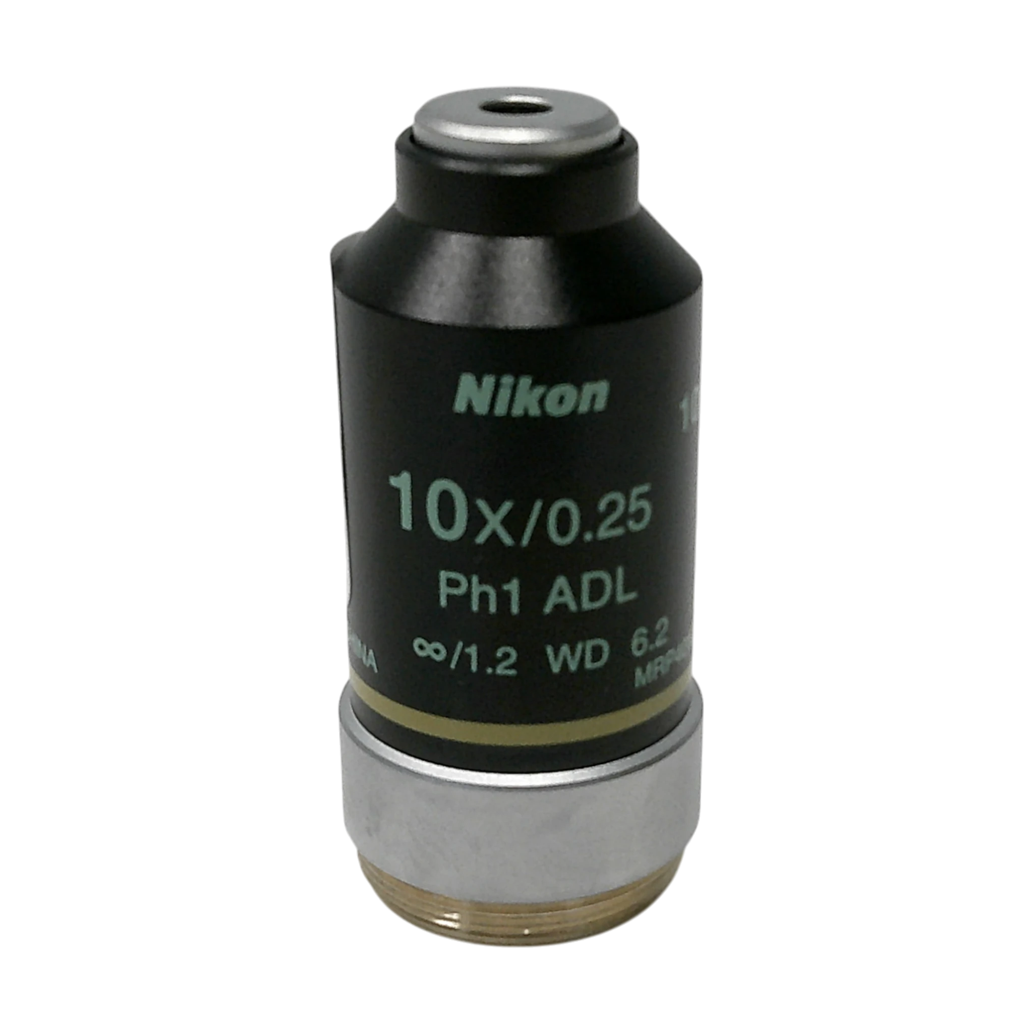 Nikon  Achromat ADL 10x/0.25 Ph1 M25 Thread Size Microscope Objective