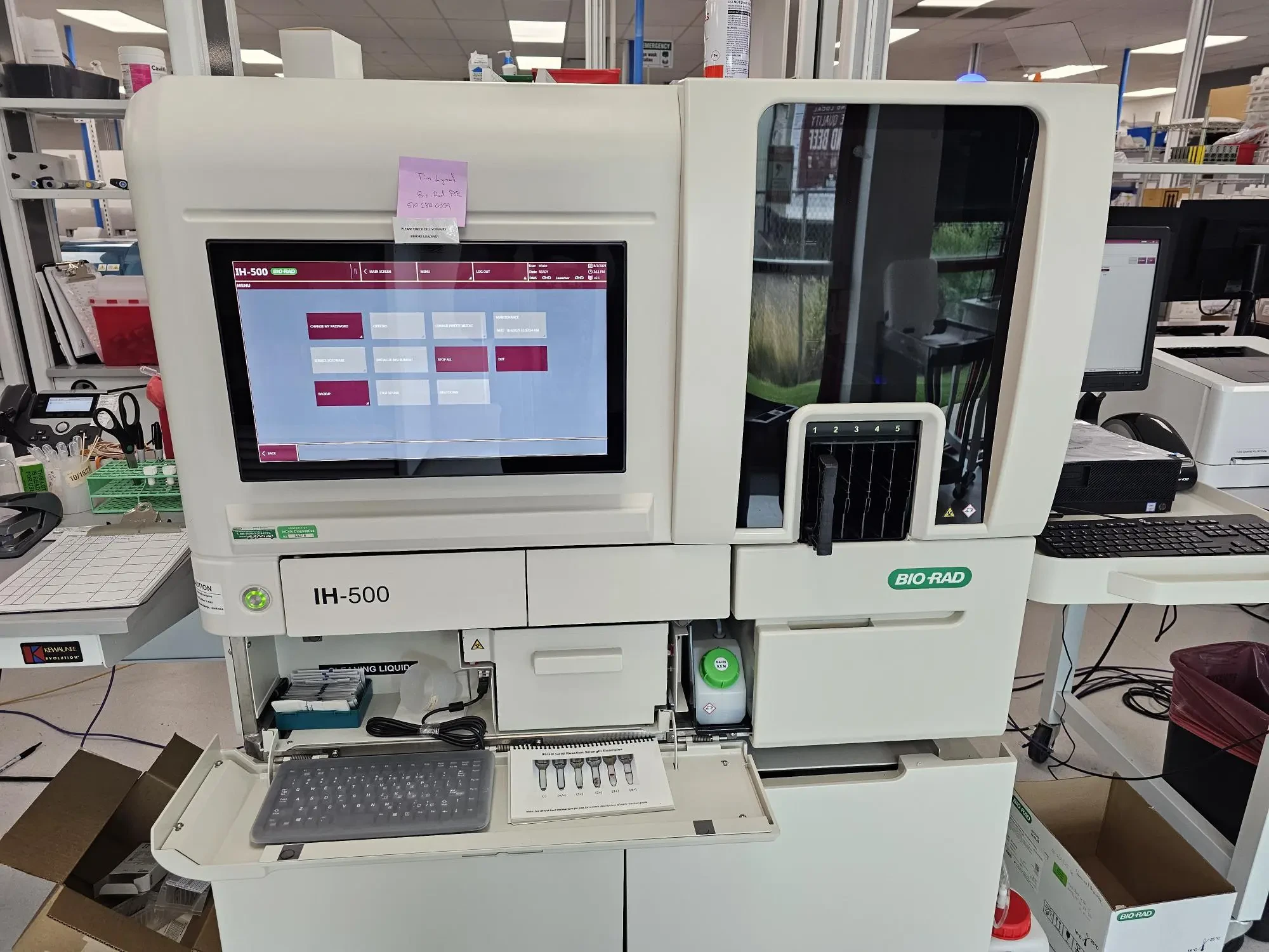 Bio-Rad IH-500 Immunohematology Analyzer