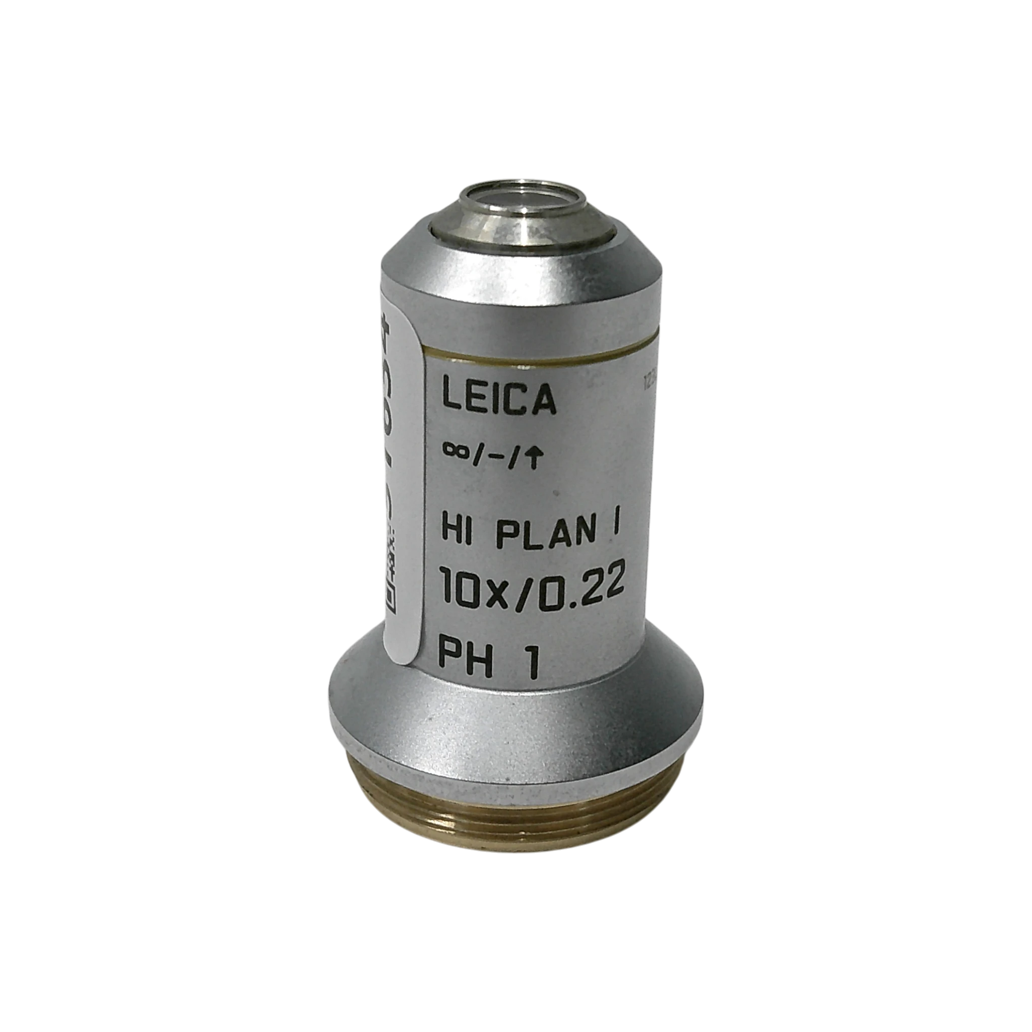 Leica HI Plan I Ph1 10x/0.22 M25 Thread Size Microscope Objective