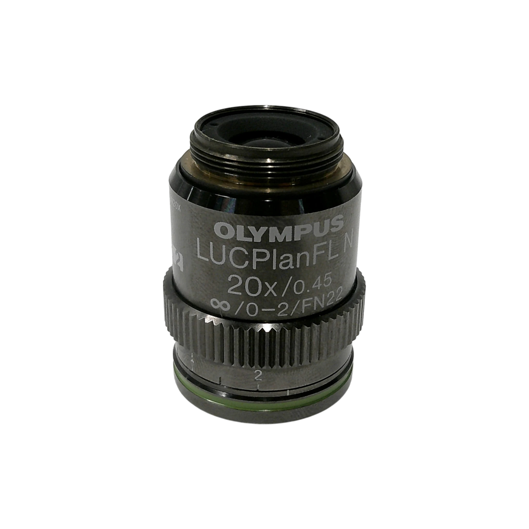 Olympus LUCPlanFL N 20x/0.45 RMS Thread Size Microscope Objective