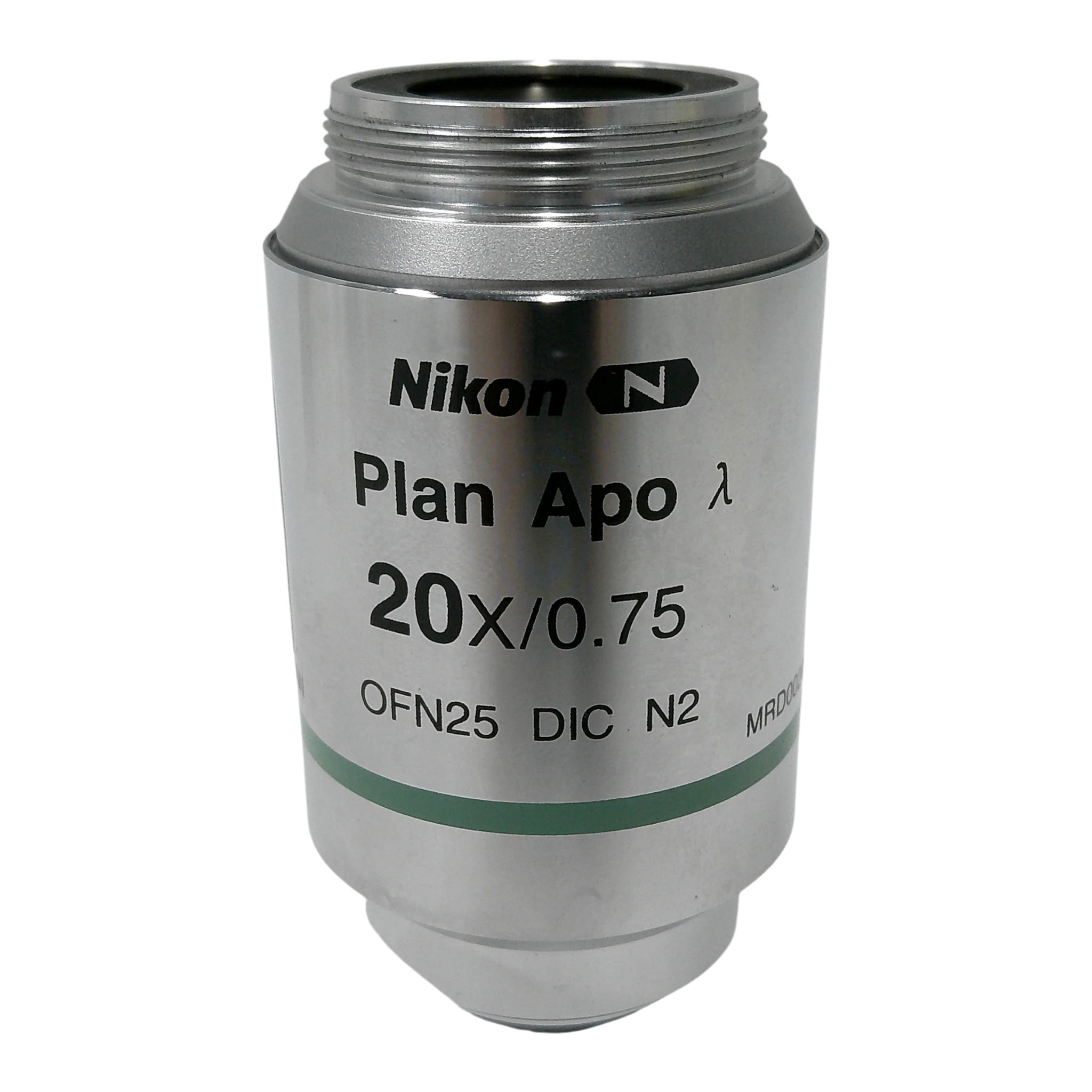Nikon  Plan Apo Lambda DIC N2 20x/0.75 M25 Thread Size Microscope Objective