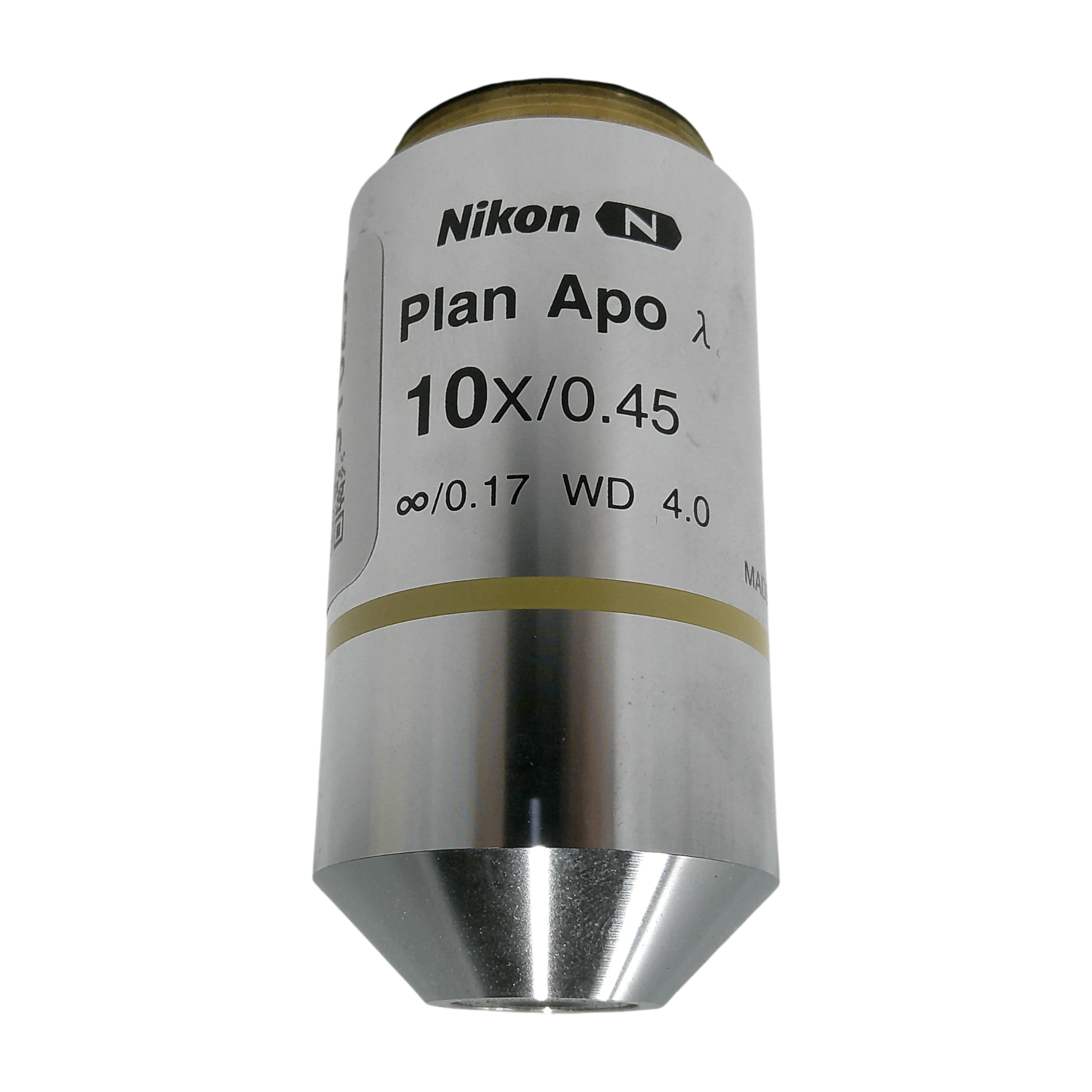 Nikon  Plan Apo Lambda DIC N1 10x/0.45 M25 Thread Size Microscope Objective