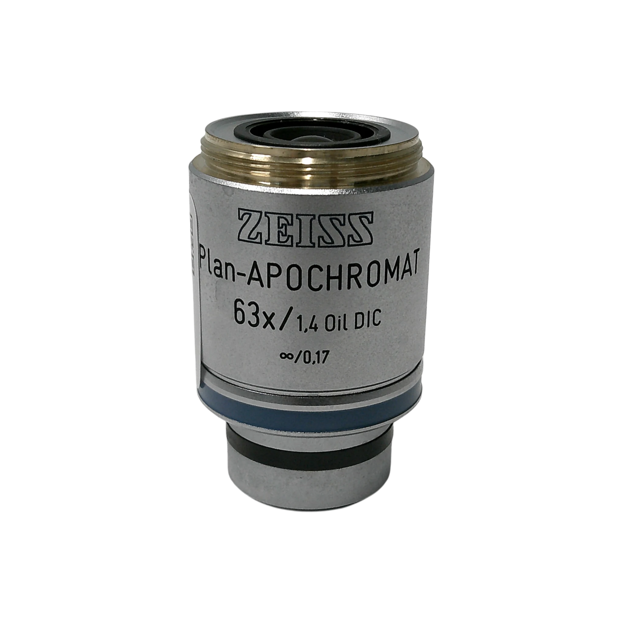 Zeiss Plan-Apochromat DIC Oil 63x/1.4 M27 Thread Size Microscope Objective