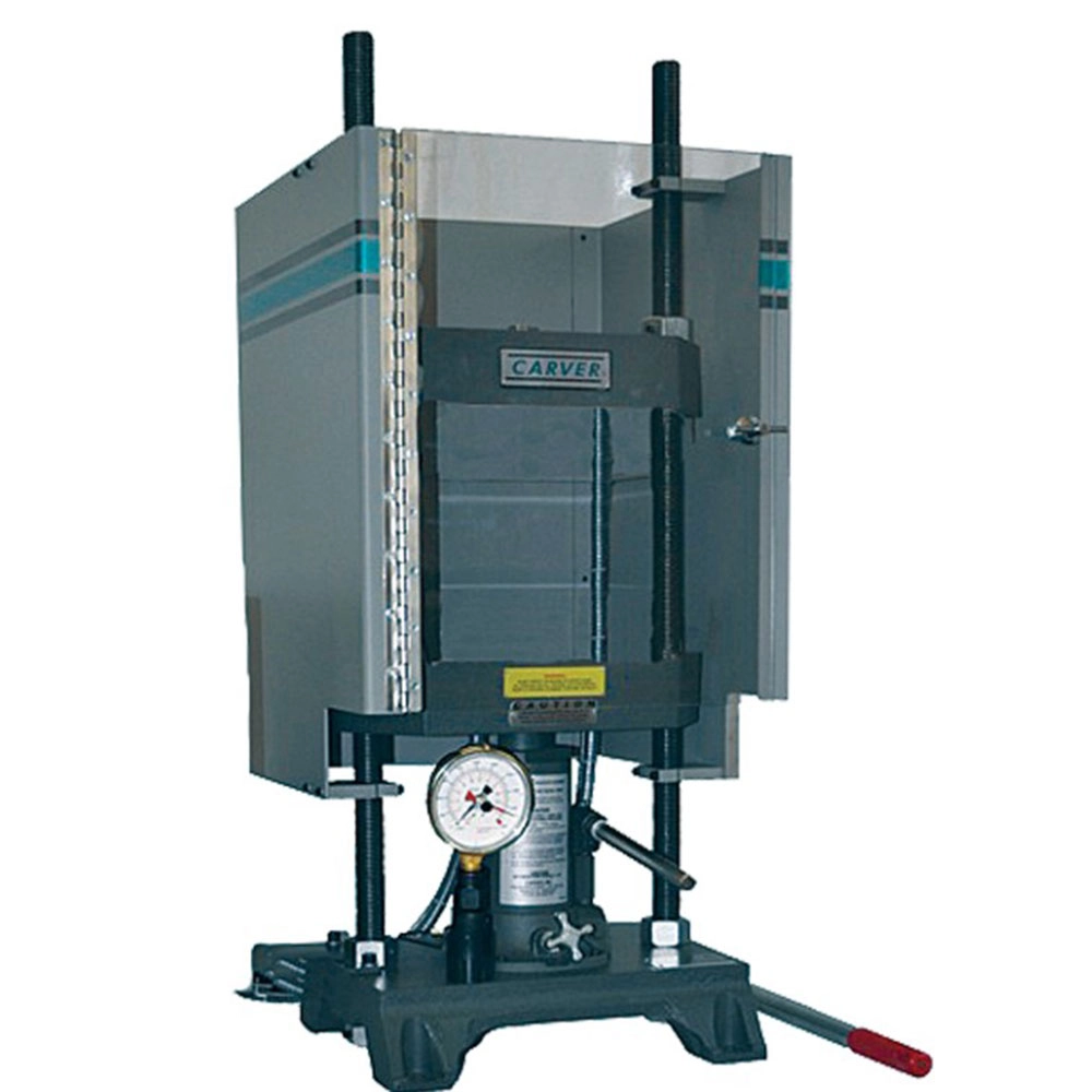 Carver 3968 Model 12-10 Manual Bench Top Laboratory Press (12 Ton)