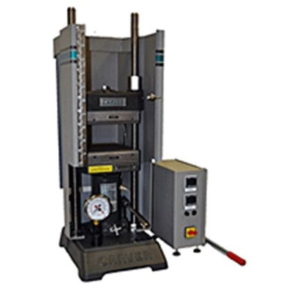 Carver 4389 Model MH Manual Heated Press (25 Tons)