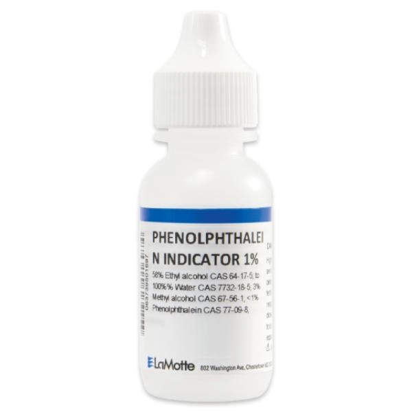 Lamotte Phenolphthalein Indicator, 1%, 30mL - Titration Reagent 2246-G