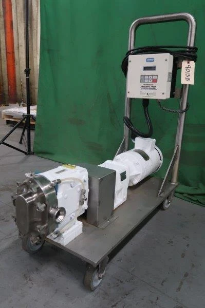 Waukesha 015 SS Positive Displacement Pump, Variable Speed