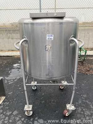Approximately 100 Gallon Stainless Steel Tank