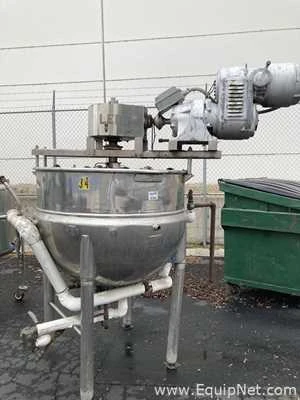 Lee Metal Products 200 Gallon Double Motion Stainless Steel Kettle