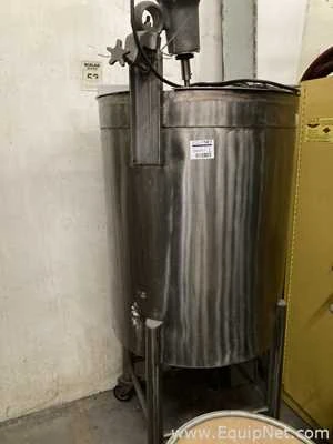 100 Gallon Stainless Steel Mixing Tank XP