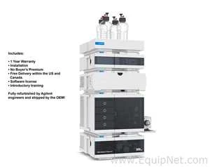 Certified Pre-Owned Agilent 1260 Infinity II Prime System with Flexible pump and DAD
