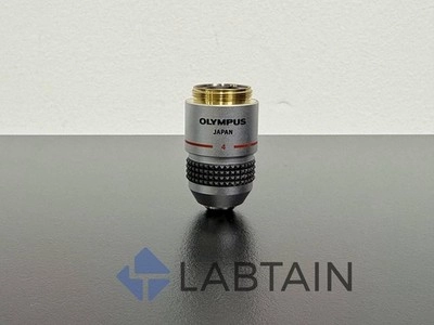 Olympus Microscope Objective | DPlan 4x / 0.10 | 1