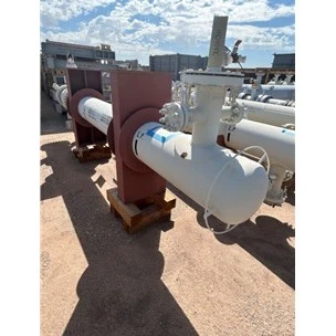 New Unused 299 Sq Ft Fabsco Carbon Steel Shell &amp; Tube Heat Exchanger For Sale