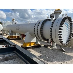 New Unused 1795 Sq Ft 316L Stainless Steel Shell &amp; Tube Heat Exchanger For Sale