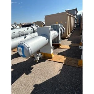 New Never Used 915 Sq Ft 316L Stainless Steel Shell &amp; Tube Heat Exchanger For Sale