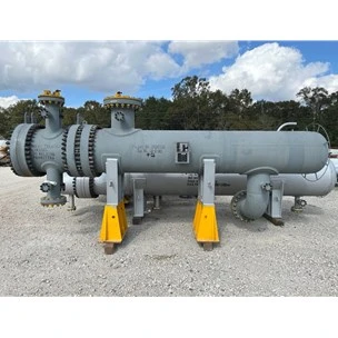 New 1234 Sq Ft Wuxi Zhicheng Carbon Steel Shell &amp; Tube Heat Exchanger For Sale