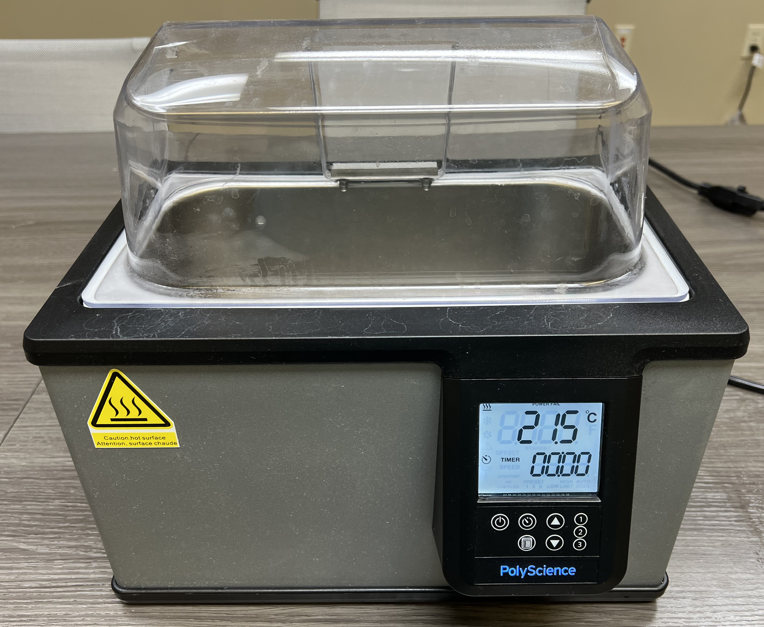 PolyScience WB05 Digital Water Bath – 5L Heated Laboratory Bath
