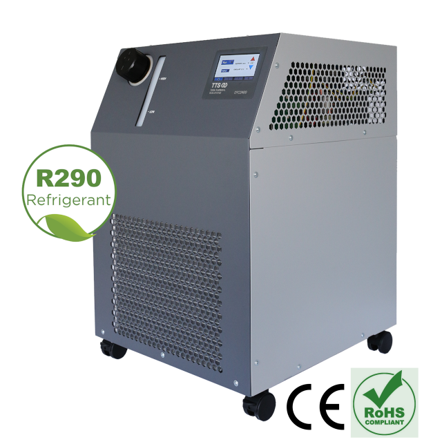 Recirculating Chiller with natural R290 refrigerant