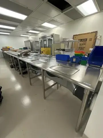 27 Ea. Stainless Steel Dissection Tables