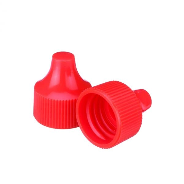 DWK Life Sciences Wheaton Dropper Tip Cap, 20-410, Orange 2 Cs/100 242523