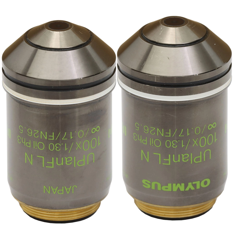 Olympus UPlanFL N 100x/1.30na Oil Ph3 Phase Objective Used
