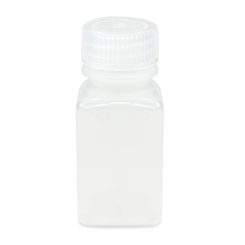 Diamond RealSeal Square PP Bottles, Wide Mouth, Square, PP with PP Closure, 60mL BAG/12 # 7160060