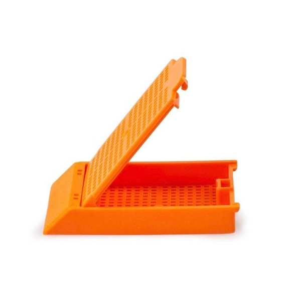 Simport Histosette II Biopsy Cassettes For Primera Printers In Bulk, Orange (Cs/1000) M386-11