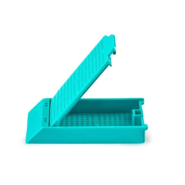 Simport Histosette II Biopsy Cassettes For Primera Printers In Bulk, Aqua (Cs/1000) M386-12