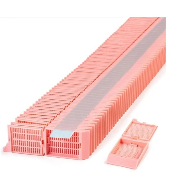 Simport Unisette Tissue Cassettes For Primera Printers In Stack (Taped), Pink (Cs/1000) M405-3T