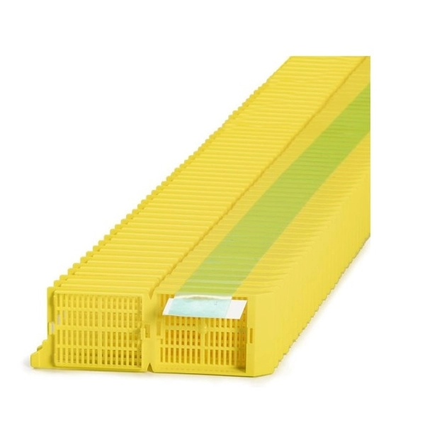 Simport Unisette Tissue Cassettes For Primera Printers In Stack (Taped), Yellow (Cs/1000) M405-5T