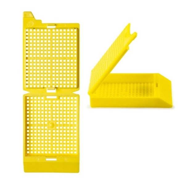 Simport Unisette Biopsy Cassettes For Primera Printers In Bulk, Yellow (Cs/1500) M406-5