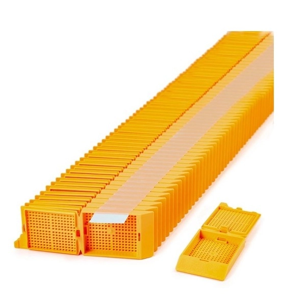 Simport Unisette Biopsy Cassettes For Primera Printers In Quickload Stack, Peach (Cs/1000) M406-7T