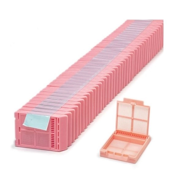 Simport Micromesh Biopsy Cassettes For Primera Printers In Quickload Stack, Pink (Cs/2000) M407-3T